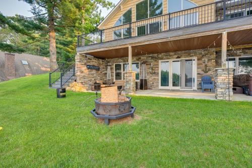 West Branch House | Luxe Waterfront Home with Private Lake Access!