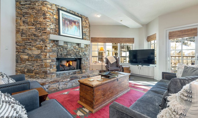 Mountain Village Condo | Luxe Westermere Condo by InvitedHome | Mountain Modern, Patio Views, Walk to Ski