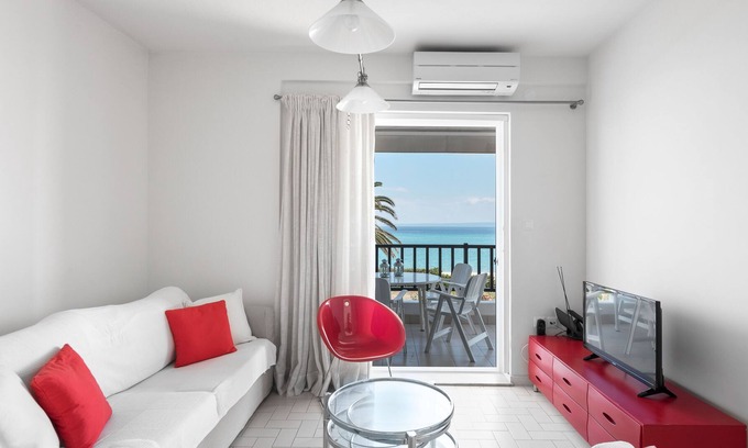 Haniotis Apartment | #Luxlikehome Hanioti Eternal Blue Apartment