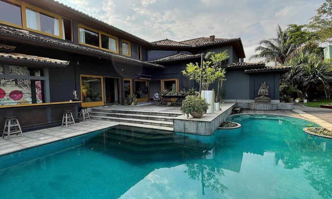 Gavea House | LUXOBRASIL #RJ122 Alto da Gávea House Seasonal Rent, Photos and Advertising