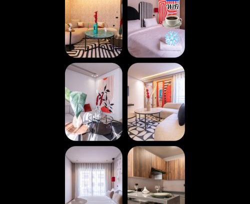 RACINE EXTENSION Apartment | Luxoria by ShortStayMaroc, Studio Moderne et Chic, Parking, Quartier Central