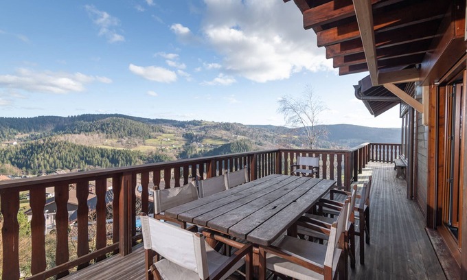 Le Tholy Ski Chalet | Luxueux chalet avec vue sur les pistes et le Hohneck, Chalet du Chanot