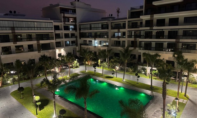 Mohammedia Apartment | Luxurious 3-room apartment - Swimming pools, 5 minutes from the beach!