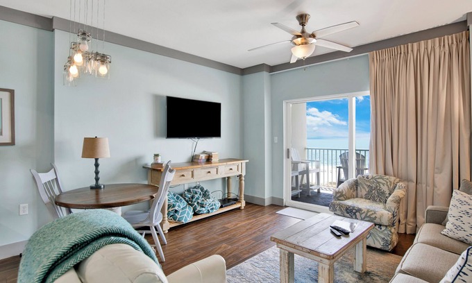 Orange Beach Condo | Luxurious Beach Sanctuary 1br/1ba in Tidewater-sleeps 6! New King Bed in BR!