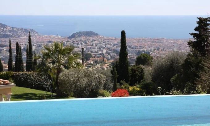 Gairaut Villa | Luxurious contemporary villa with magnificent sea view Nice, Alpes-Maritimes, France