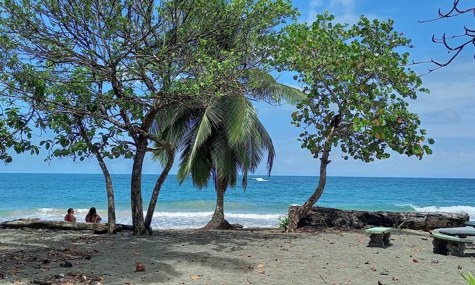 Manzanillo House | Luxurious family beach home 4bedroom 4bath, with POOL, kitchen, balcony & porch