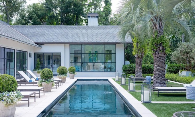 Sea Island House | Luxurious Family Coastal Cottage with pool and a 2 minute stroll to the beach!
