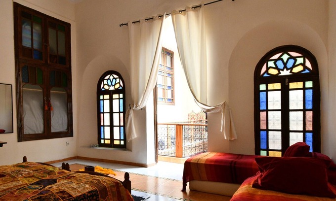 Meknes Medina House | Luxurious guest room in a traditional Riad -3 beds