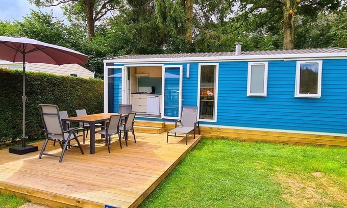 Luxembourg Ardennes House | Luxurious mobile home at Resort Walsdorf, Luxembourg, for 7 guests. Ideal for nature and culture lovers.