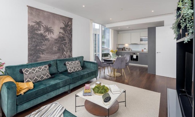 Canary Wharf Apartment | Luxurious Spacious 2Bed Suites Skyline River Views by Canary Wharf