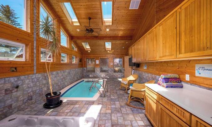 Brookings House | Luxurious & Spacious one-of-a-kind BEACH home with indoor lap pool and hot tub