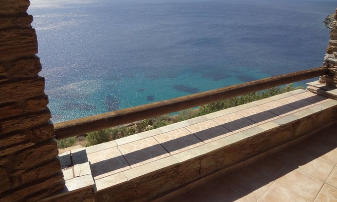 Andros Town Villa | Luxurious villa with Privet beach.