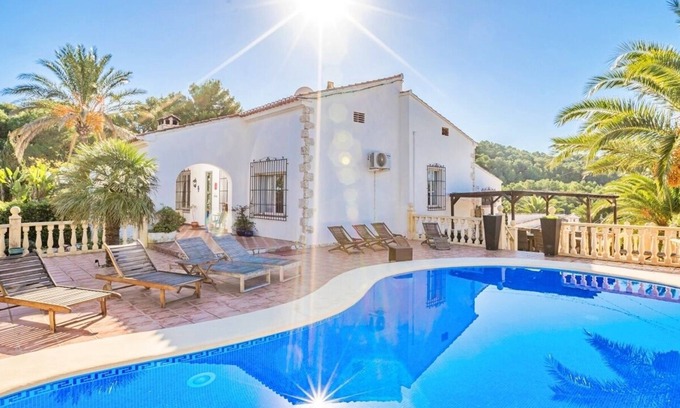 Portitxol Villa | Luxurious Villa with Gorgeous Panoramic Views to Sea and Mountains with Pool