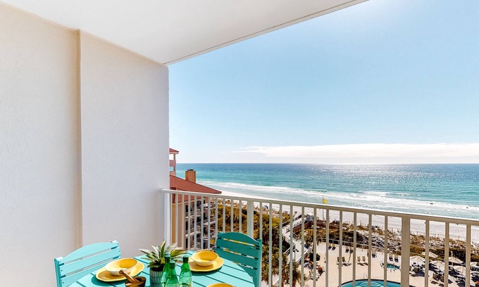 Sandestin Condo | Luxurious, waterfront condo with pools, hot tub, gym, & beach access