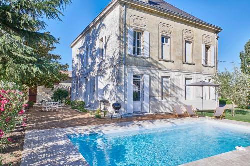 Saint-Pey-d'Armens House | Luxurious Wine Estate Saint-Emilion Grand Cru with private swimming pool