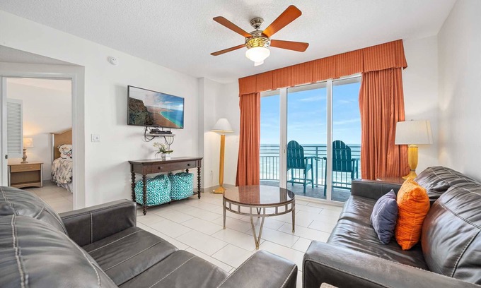 Brush - Stewarts Condo | Luxury 10th Floor 2 BR Condo Direct Oceanfront Wyndham Ocean Walk Resort Daytona Beach | 1027