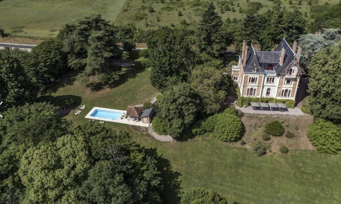 La Roche-Posay House | Luxury 19th-century French château in the Loire Valley
