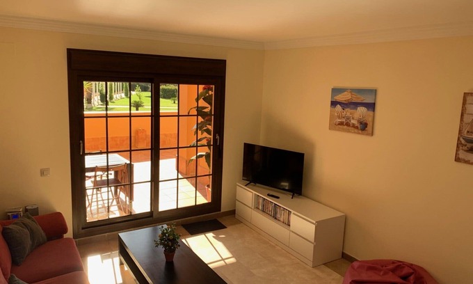 Ayamonte Apartment | Luxury 2 bedroom beach front apartment in Los Albatros - Sleeps 6