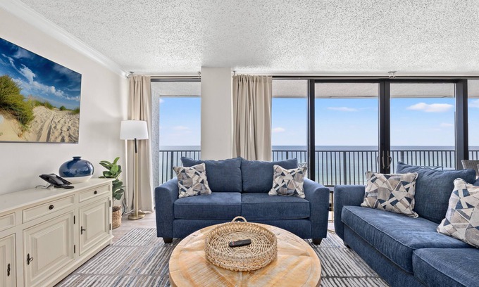West Panama City Beach Condo | Luxury 2BR/2BA Beachfront Condo, Full Access to Kid-Friendly Resort