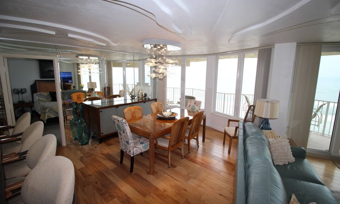 Daytona Beach Shores Condo | Luxury 3 BdRm, 3 Baths, Mst wSpa; On No Drive Beach! Ocean & Riverview Balconies