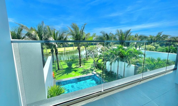 Phuoc Thuan Villa | Luxury 3-Bedrooms Pool villa SANCYUARY HO TRAM resort,Cooking,BBQ & Pets allowed