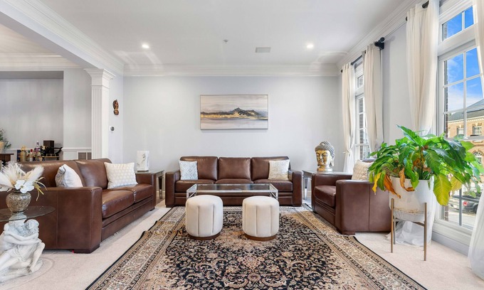 Fairfax House | Luxury 4BR Townhouse in Fairfax! Enjoy modern finishes, a private patio
