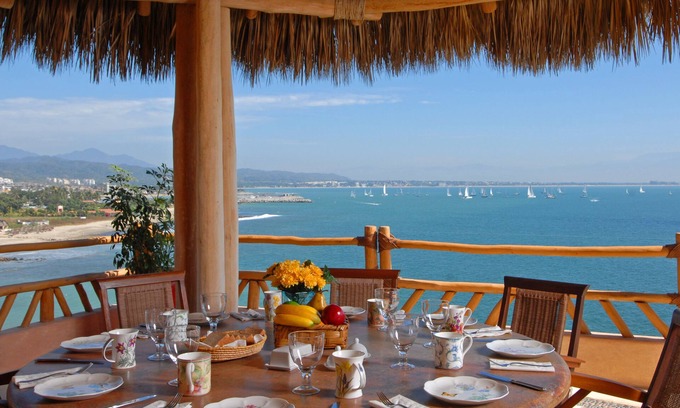 La Cruz de Huanacaxtle Villa | . Luxury 5 Bedrooms, Ocean Front Villa with beach access.