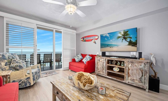 Brush - Stewarts Condo | Luxury 5th Floor 1 BR Condo Direct Oceanfront Wyndham Ocean Walk Resort Daytona Beach | 502