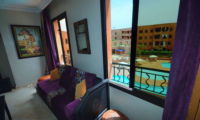 Palmeraie Apartment | Luxury Apart hotel with a direct view on a splendid swimming pool