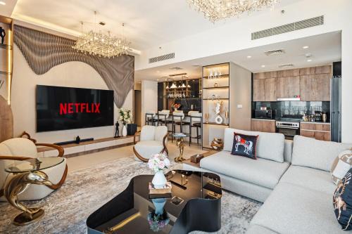 Dubai Apartment | Luxury Apartment at Dubai Creek Harbour, Bayshore - By DuStay