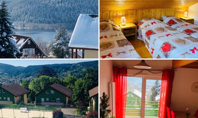 Gerardmer Apartment | Luxury apartment-chalet, completely renovated, beautiful lake and slopes view