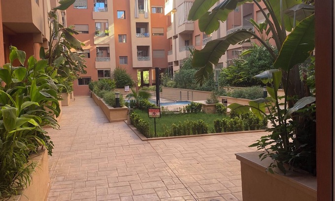 Assouel Apartment | Luxury apartment in marrakech with swimming pool