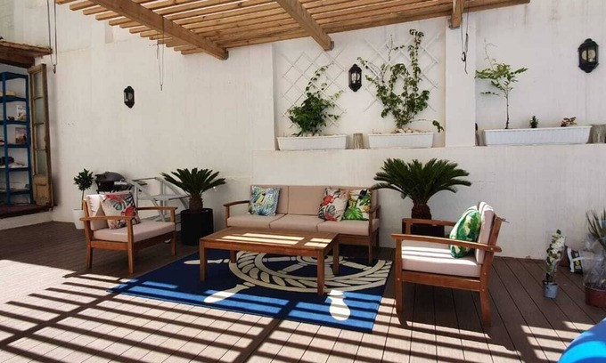 El Raval Apartment | Luxury apartment right in the heart of Barcelona with an oasis like terrasse.
