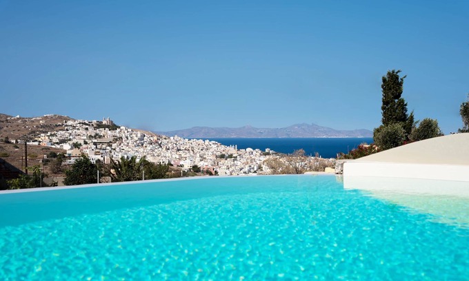 Syros Apartment | Luxury Apartment with Pool
