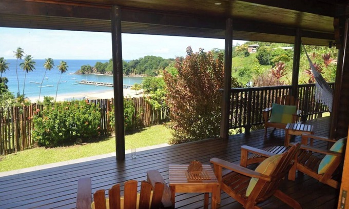 Parlatuvier Villa | Luxury country retreat with stunning sea and rain forest views
