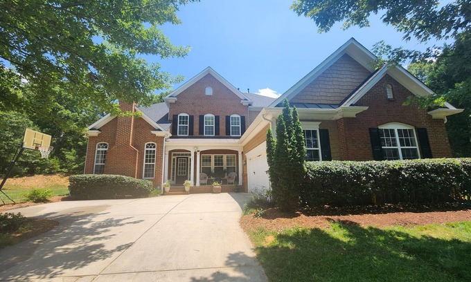 Cary House | Luxury Cary Retreat with Koi Pond & Prime Location