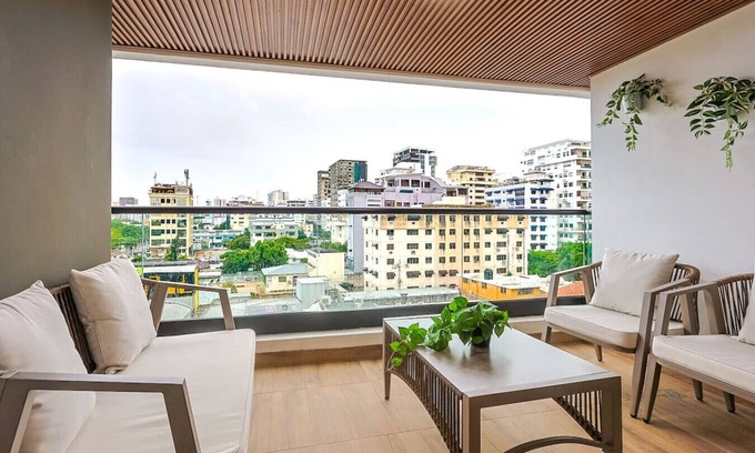 La Arboleda Apartment | Luxury Centric Apt with Pool, Full AC, Fast Wi-Fi, Stunning City Views