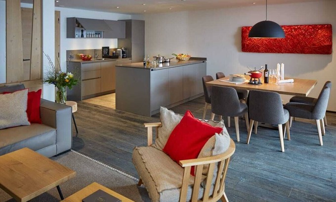 Zermatt Apartment | Luxury Chalet with View in Zermatt center with wellness spa