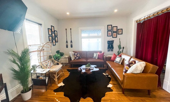 St. Anthony West House | Luxury Craftsman W Garage in Heart of NE By Lux Life