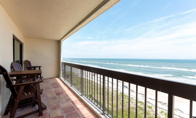 Ormond-by-the-Sea House | Luxury, Direct Oceanfront Unit and Balcony, Southeast Corner, Heated Pool, Garage Parking
