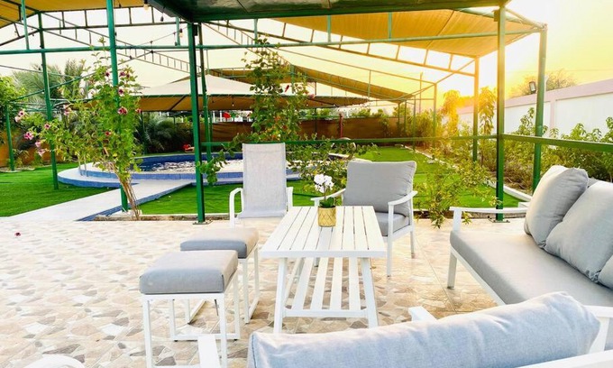 Abu Dhabi Villa | Luxury Farm 2 with Swimming Pool