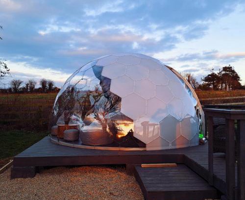 Corofin House | Luxury Glamping Dome with views of the Burren
