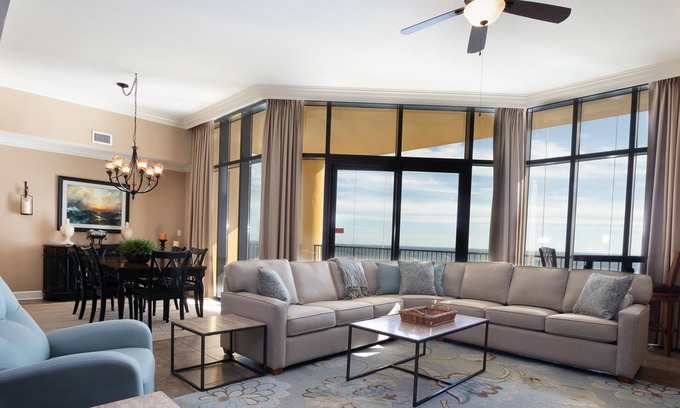 Orange Beach Condo | Luxury Gulf Front Condo | Waterslide | Liquid Life