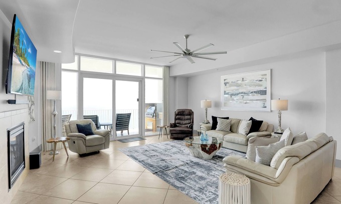 Orange Beach Condo | Luxury Gulf Front Condo | Lazy River | Liquid Life