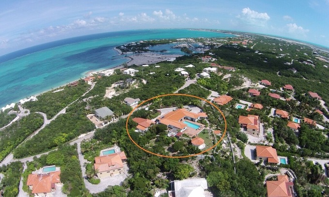 Providenciales Villa | Luxury Hilltop Villa with Breathtaking Ocean Views!