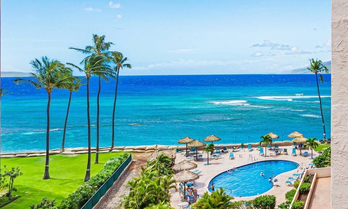 Kahana Condo | Luxury Kahana Maui Beach Condo 2 Bedrooms Sleeps 6 Ocean View - Rates Reduced
