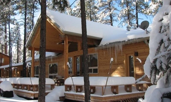 Pinetop Cabin | Luxury Knotty Pine Cabin IN THE Pinetop Lakes C.C