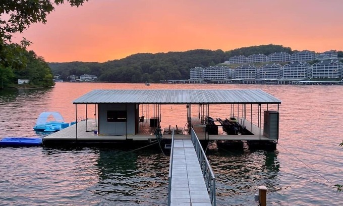 Lake of the Ozarks House | Luxury Lakefront Home: Dock, Slips, SUPs, Kayaks