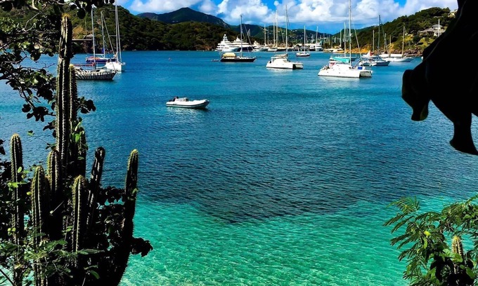 Dickenson Bay Apartment | Luxury living spaces for your next adventure vacation!