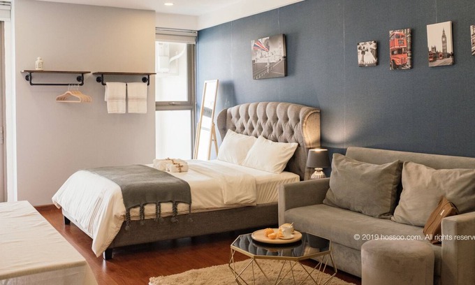 Bach Dang Riverside Apartment | LUXURY MODERN STUDIO - FREE Gym&Infinity Pool Masteri Millennium